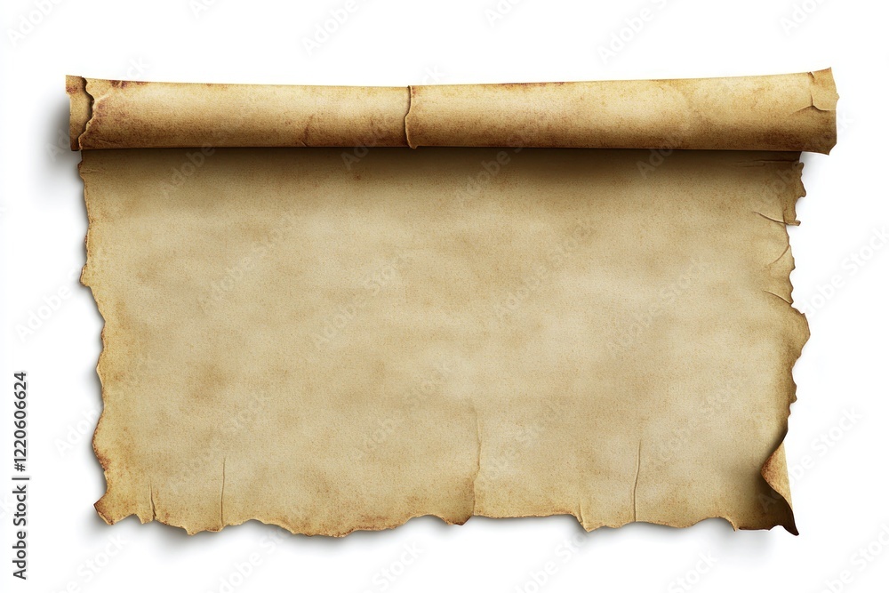 Poster a blank parchment texture with soft, natural tones and subtle grainy details. the background is empt