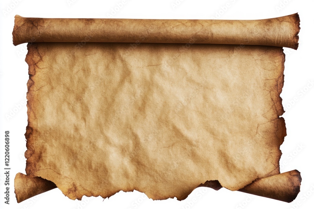 Poster a blank parchment texture with soft, natural tones and subtle grainy details. the background is empt