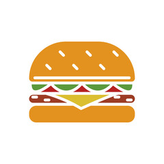 a illustration of burger