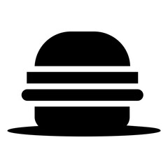 black burger vector