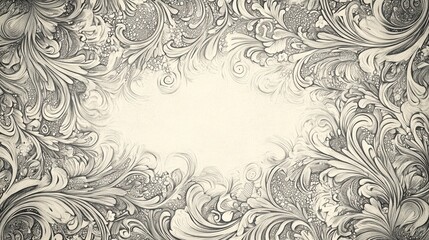 Obraz premium Intricate Patterns for Children's Coloring Book Background