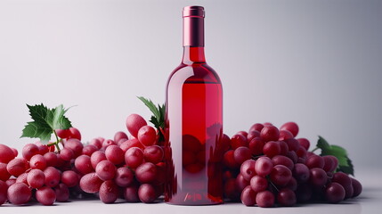Wine from premium grapes : Drinks. AI Generative.