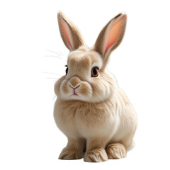 Obraz premium Rabbit isolated on transparent background