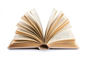 Fototapeta premium Rare Book Before Isolated and White Background