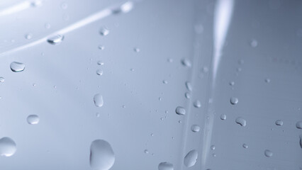 Close-Up of Water Droplets on Surface