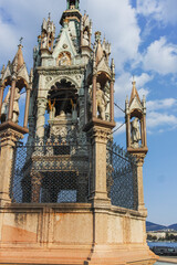 Sunset view of city of Geneva, Switzerland
