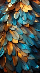 Obraz premium Color butterfly fairy wings texture poster background