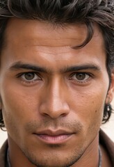 Obraz premium close up portrait of a man, peruvian guy