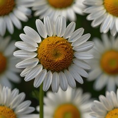 Fototapeta premium lone wildflower sketched in detail