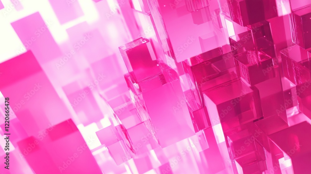 Poster Dynamic Abstract Tech-Inspired Light Environment