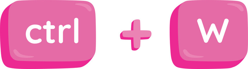 Obraz premium ctrl + w