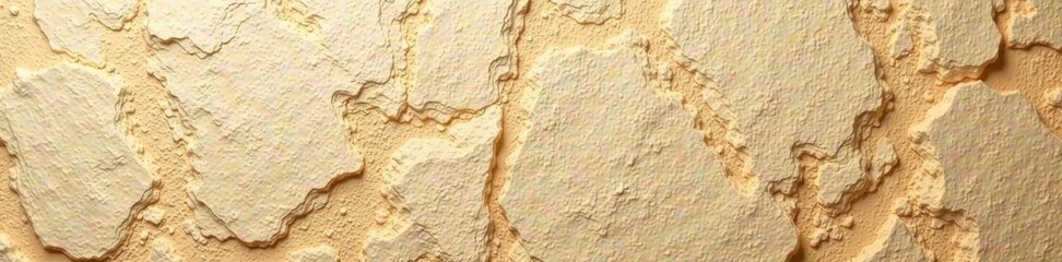 Fototapeta premium Warm beige rock wall texture, abstract patterns , wall, decor, detail