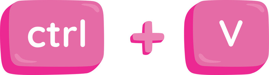 Ctrl + v