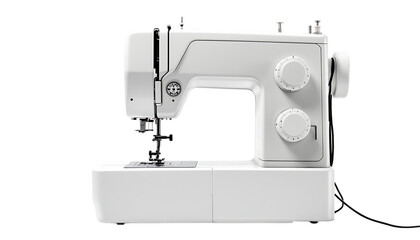 White Sewing Machine Compact Design Easy to Use