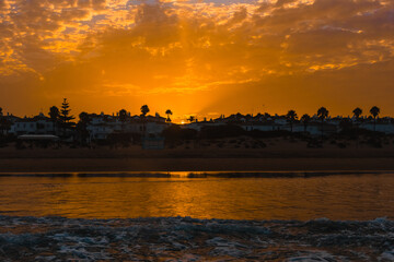 Amanecer en la playa