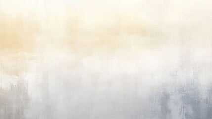 soft gradient background transitioning from misty gray to warm taupe, evoking calming and serene atmosphere