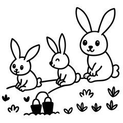 rabbit and carrot