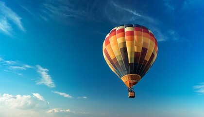 Fototapeta premium hot air balloon in sky