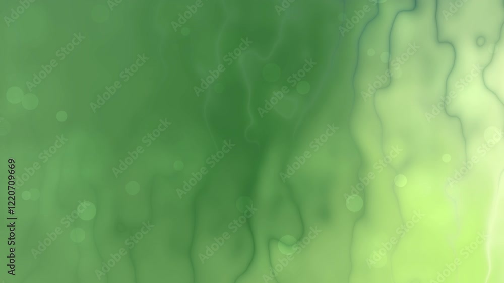 Aufkleber abstract animation of swirling green liquid. smooth transitions and subtle color variations create a