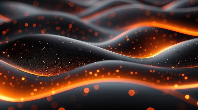 Abstract black background Gradient that looks modern, copy space