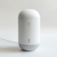 Charger designed for a modern electric toothbrush in a minimalistic setting, showcasing clean lines and simple functionality