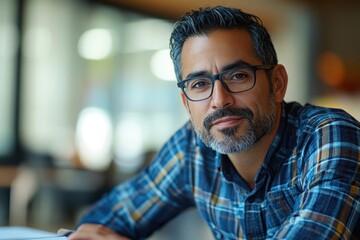 Strategic thinking in a boardroom. Generative AI