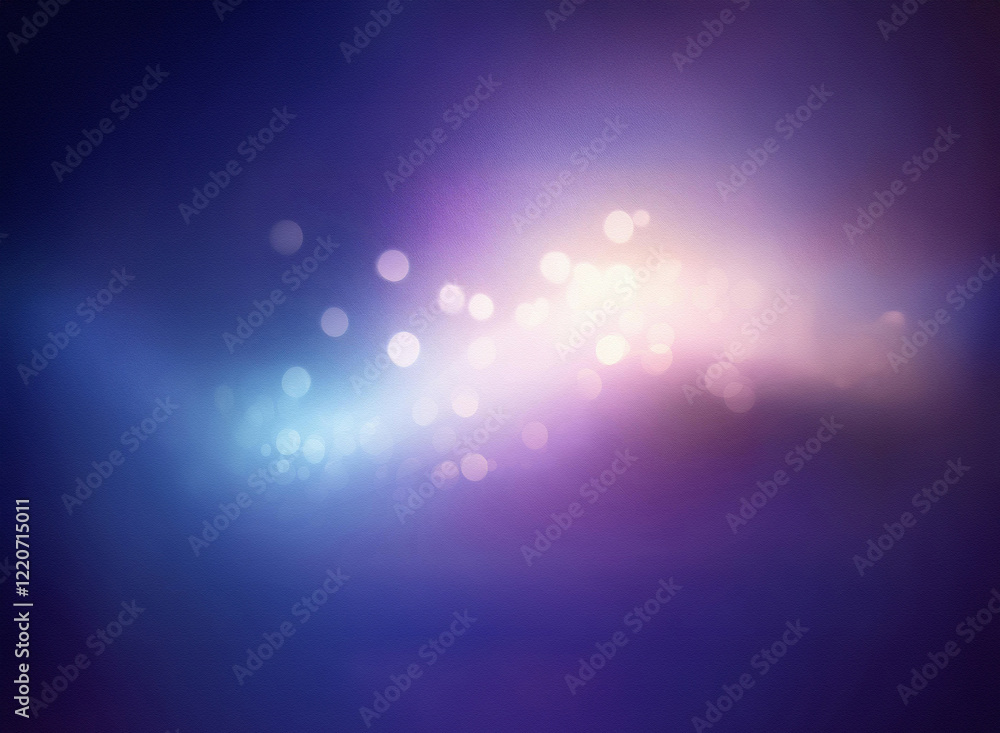 Poster a grainy, textured abstract background features a soft blend of purple, blue, and pink hues. a strea