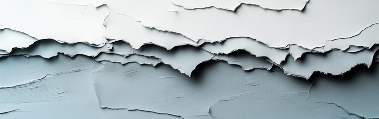 Elegant pencil strokes create a beautiful gradient with torn edges along a textured surface