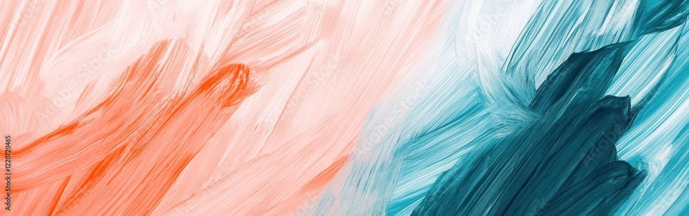 Poster abstract pencil strokes create a dynamic background with contrasting colors and flowing textures for