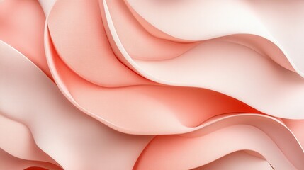 Soft pastel layers create a soothing abstract composition with fluid curves and gentle folds