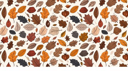 seamless pattern, cartoon style, copy space