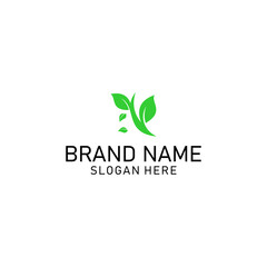 green leaf logo