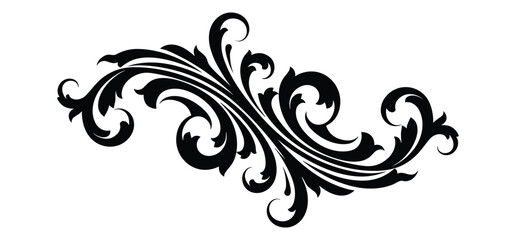 Decorative  ornamental elements vector illustration