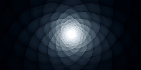 Obraz premium Abstract fractal background in floral pattern.