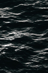 Textura de la superficie del agua de mar, olas del mar 