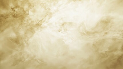 Soft Golden Cloud Formations in the Sky