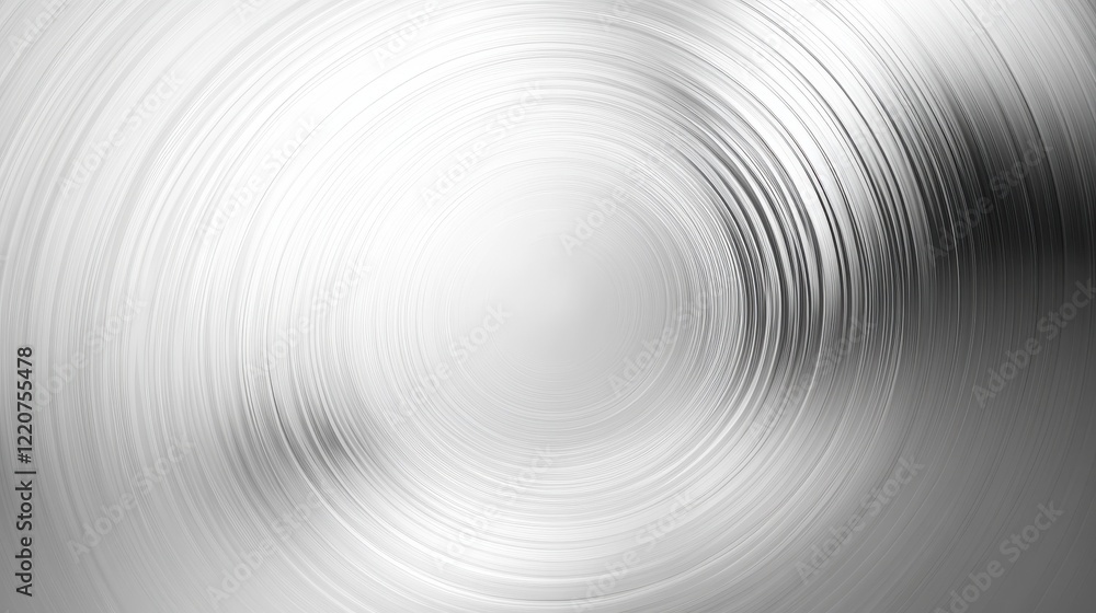 Aufkleber blank light grey blurred background with radial gradient. studio room backdrop. vignette photo effec