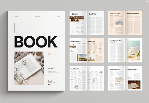 Minimal Book Template