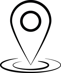 Ícones de Localização Modernos e Minimalistas – Conjunto Vetorial Versátil para Mapas e Navegação, Modern and Minimalist Location Icons – Versatile Vector Set for Maps and Navigation