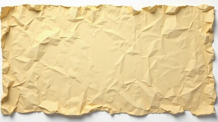 Obraz premium Weathered paper texture in warm tones with torn and uneven edges, perfect for vintage or antique designs.