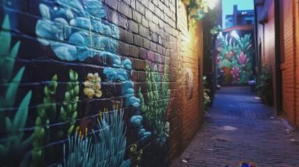 Vibrant Street Art Capturing Community Diversity