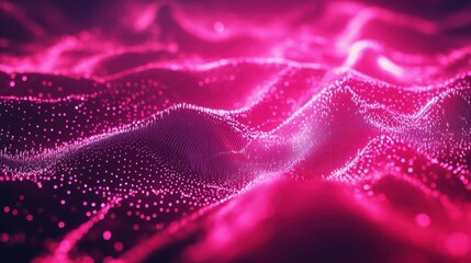 Abstract polygonal space. Background with connecting dots and lines. Artificial intelligence technology concept. Digital innovation concept for your design.