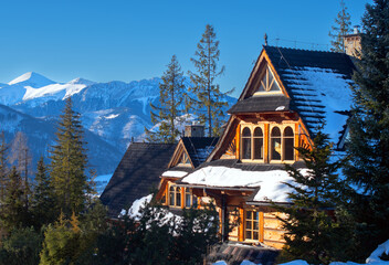 mountain houses in Zakopane