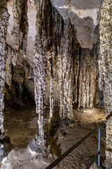 In den Höhlen von Arta bei Canyamel, Mallorca