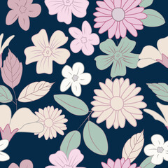 floral seamless pattern