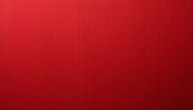 Vibrant Red Corrugated Cardboard Texture Background