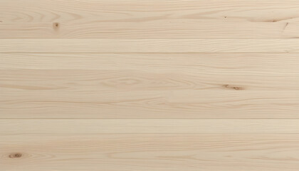 Fototapeta premium Close-up view of light beige wooden planks.