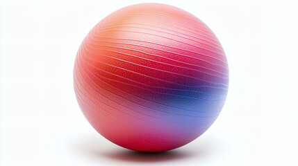 Obraz premium A Compact Balance Ball With A Textured Surface For Stability Exercises