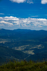 Obraz premium clouds over the mountains
