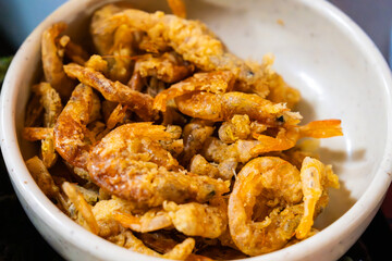 fried shrimps